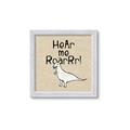 Picture of Hear me Roar Beige Bkg _GroupedProduct_Square_Mini_ _GroupedProduct_Square_Framed_Matted_