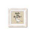 Picture of Hear me Roar Beige Bkg _GroupedProduct_Square_Mini_ _GroupedProduct_Square_Framed_Matted_