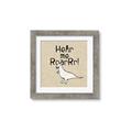 Picture of Hear me Roar Beige Bkg _GroupedProduct_Square_Mini_ _GroupedProduct_Square_Framed_Matted_