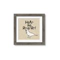 Picture of Hear me Roar Beige Bkg _GroupedProduct_Square_Mini_ _GroupedProduct_Square_Framed_Matted_