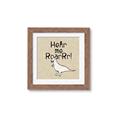 Picture of Hear me Roar Beige Bkg _GroupedProduct_Square_Mini_ _GroupedProduct_Square_Framed_Matted_