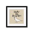 Picture of Hear me Roar Beige Bkg _GroupedProduct_Square_Mini_ _GroupedProduct_Square_Framed_Matted_