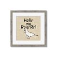 Picture of Hear me Roar Beige Bkg _GroupedProduct_Square_Mini_ _GroupedProduct_Square_Framed_Matted_