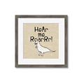 Picture of Hear me Roar Beige Bkg _GroupedProduct_Square_Mini_ _GroupedProduct_Square_Framed_Matted_