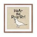 Picture of Hear me Roar Beige Bkg _GroupedProduct_Square_Mini_ _GroupedProduct_Square_Framed_Matted_
