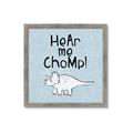 Picture of Hear me Chomp Blue Bkg _GroupedProduct_Square_Mini_ _GroupedProduct_Square_Framed_Matted_