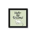 Picture of Hear me Stomp Green Bkg _GroupedProduct_Square_Mini_ _GroupedProduct_Square_Framed_Matted_