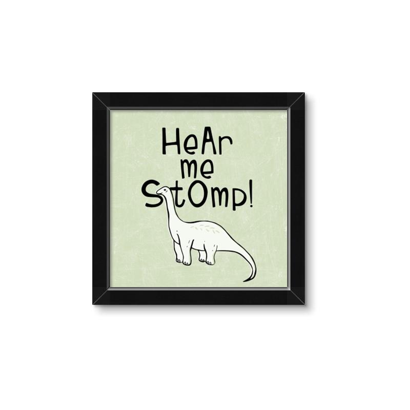 Picture of Hear me Stomp Green Bkg _GroupedProduct_Square_Mini_ _GroupedProduct_Square_Framed_Matted_