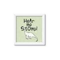 Picture of Hear me Stomp Green Bkg _GroupedProduct_Square_Mini_ _GroupedProduct_Square_Framed_Matted_