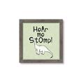 Picture of Hear me Stomp Green Bkg _GroupedProduct_Square_Mini_ _GroupedProduct_Square_Framed_Matted_