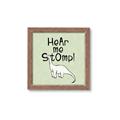 Picture of Hear me Stomp Green Bkg _GroupedProduct_Square_Mini_ _GroupedProduct_Square_Framed_Matted_