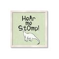 Picture of Hear me Stomp Green Bkg _GroupedProduct_Square_Mini_ _GroupedProduct_Square_Framed_Matted_