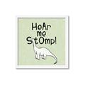 Picture of Hear me Stomp Green Bkg _GroupedProduct_Square_Mini_ _GroupedProduct_Square_Framed_Matted_