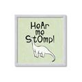 Picture of Hear me Stomp Green Bkg _GroupedProduct_Square_Mini_ _GroupedProduct_Square_Framed_Matted_