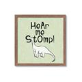 Picture of Hear me Stomp Green Bkg _GroupedProduct_Square_Mini_ _GroupedProduct_Square_Framed_Matted_