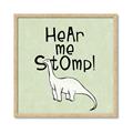Picture of Hear me Stomp Green Bkg _GroupedProduct_Square_Mini_ _GroupedProduct_Square_Framed_Matted_