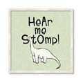 Picture of Hear me Stomp Green Bkg _GroupedProduct_Square_Mini_ _GroupedProduct_Square_Framed_Matted_