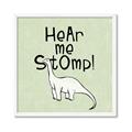 Picture of Hear me Stomp Green Bkg _GroupedProduct_Square_Mini_ _GroupedProduct_Square_Framed_Matted_