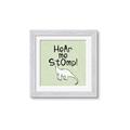 Picture of Hear me Stomp Green Bkg _GroupedProduct_Square_Mini_ _GroupedProduct_Square_Framed_Matted_