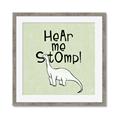 Picture of Hear me Stomp Green Bkg _GroupedProduct_Square_Mini_ _GroupedProduct_Square_Framed_Matted_