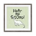Picture of Hear me Stomp Green Bkg _GroupedProduct_Square_Mini_ _GroupedProduct_Square_Framed_Matted_