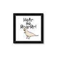 Picture of Hear me Roar Beige  _GroupedProduct_Square_Mini_ _GroupedProduct_Square_Framed_Matted_