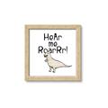 Picture of Hear me Roar Beige  _GroupedProduct_Square_Mini_ _GroupedProduct_Square_Framed_Matted_