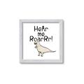 Picture of Hear me Roar Beige  _GroupedProduct_Square_Mini_ _GroupedProduct_Square_Framed_Matted_