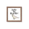 Picture of Hear me Roar Beige  _GroupedProduct_Square_Mini_ _GroupedProduct_Square_Framed_Matted_