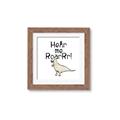 Picture of Hear me Roar Beige  _GroupedProduct_Square_Mini_ _GroupedProduct_Square_Framed_Matted_