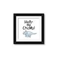 Picture of Hear me Chomp Blue _GroupedProduct_Square_Mini_ _GroupedProduct_Square_Framed_Matted_