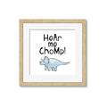 Picture of Hear me Chomp Blue _GroupedProduct_Square_Mini_ _GroupedProduct_Square_Framed_Matted_