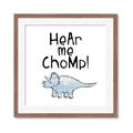 Picture of Hear me Chomp Blue _GroupedProduct_Square_Mini_ _GroupedProduct_Square_Framed_Matted_