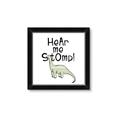 Picture of Hear me Stomp Green  _GroupedProduct_Square_Mini_ _GroupedProduct_Square_Framed_Matted_