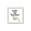 Picture of Hear me Stomp Green  _GroupedProduct_Square_Mini_ _GroupedProduct_Square_Framed_Matted_