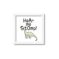 Picture of Hear me Stomp Green  _GroupedProduct_Square_Mini_ _GroupedProduct_Square_Framed_Matted_