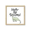 Picture of Hear me Stomp Green  _GroupedProduct_Square_Mini_ _GroupedProduct_Square_Framed_Matted_
