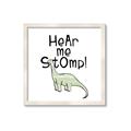 Picture of Hear me Stomp Green  _GroupedProduct_Square_Mini_ _GroupedProduct_Square_Framed_Matted_