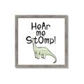 Picture of Hear me Stomp Green  _GroupedProduct_Square_Mini_ _GroupedProduct_Square_Framed_Matted_
