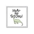 Picture of Hear me Stomp Green  _GroupedProduct_Square_Mini_ _GroupedProduct_Square_Framed_Matted_