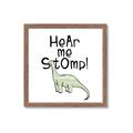 Picture of Hear me Stomp Green  _GroupedProduct_Square_Mini_ _GroupedProduct_Square_Framed_Matted_