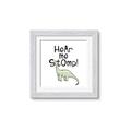 Picture of Hear me Stomp Green  _GroupedProduct_Square_Mini_ _GroupedProduct_Square_Framed_Matted_