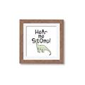 Picture of Hear me Stomp Green  _GroupedProduct_Square_Mini_ _GroupedProduct_Square_Framed_Matted_