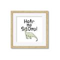 Picture of Hear me Stomp Green  _GroupedProduct_Square_Mini_ _GroupedProduct_Square_Framed_Matted_