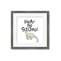 Picture of Hear me Stomp Green  _GroupedProduct_Square_Mini_ _GroupedProduct_Square_Framed_Matted_