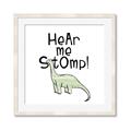 Picture of Hear me Stomp Green  _GroupedProduct_Square_Mini_ _GroupedProduct_Square_Framed_Matted_