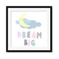 Picture of Dream Big _GroupedProduct_Square_Mini_ _GroupedProduct_Square_Framed_Matted_