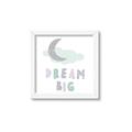 Picture of Dream Big Pastel _GroupedProduct_Square_Mini_ _GroupedProduct_Square_Framed_Matted_