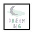 Picture of Dream Big Pastel _GroupedProduct_Square_Mini_ _GroupedProduct_Square_Framed_Matted_