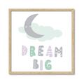 Picture of Dream Big Pastel _GroupedProduct_Square_Mini_ _GroupedProduct_Square_Framed_Matted_